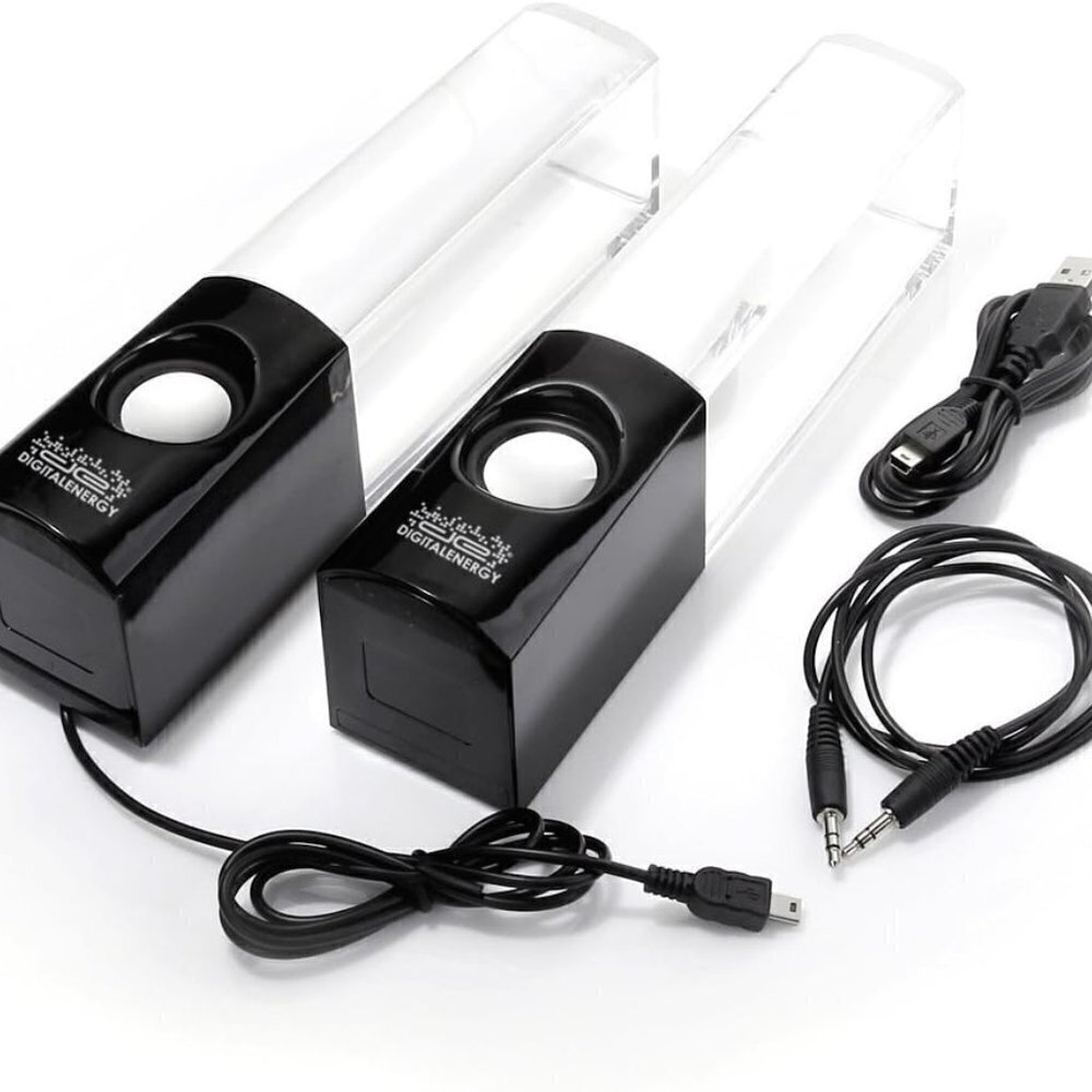 Digital Energy Desktop Dancing Water Speakers New in Box NWT